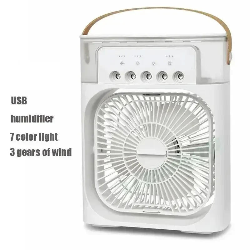 Ventilateur refroidisseur d'air portable 3 en 1